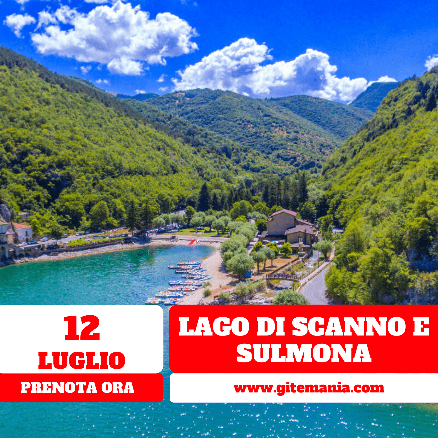 Lago Di Scanno E Sulmona 12 Luglio Gitemania