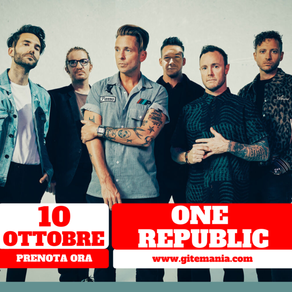 ONE REPUBLIC • BOLOGNA 10 OTTOBRE 2025